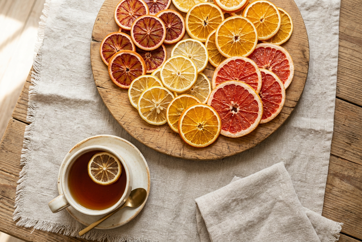 Premium Dehydrated Blood Orange Slices | 30+ Pieces