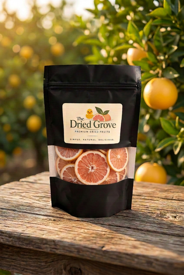 Premium Dehydrated Grapefruit Slices | 25+ Pieces